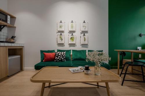 Posezení v ubytování Botanist Lab Minihotel by CIRCADIAN