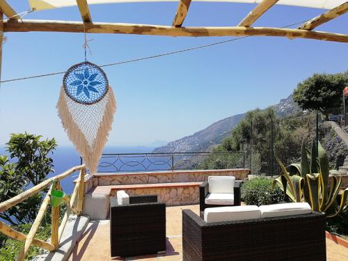 Habitación con vistas al océano en Villa Donna Antonia - Amalfi Coast en Conca dei Marini
