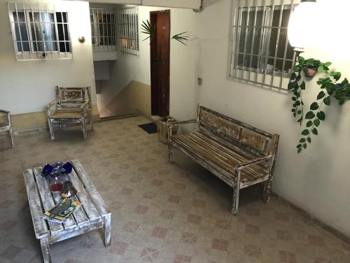 Ruang duduk di Aloha Beach Temporada