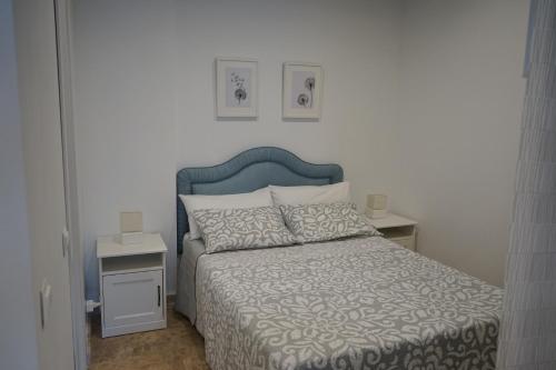 Posteľ alebo postele v izbe v ubytovaní Apartamento Estudio Los Naranjos de Nueva Alcántara