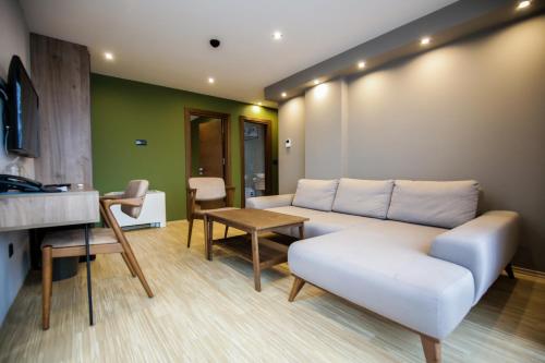 Zona de estar de SU Hotel