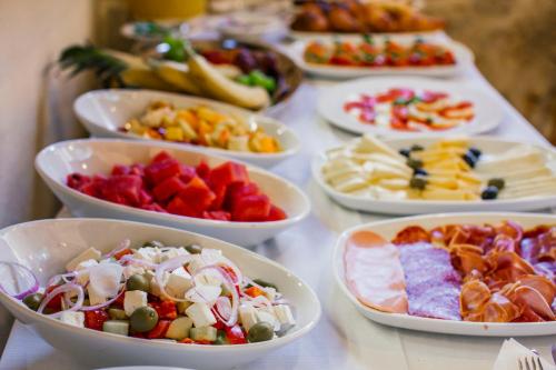 Mad på bed and breakfast-stedet eller i nærheden