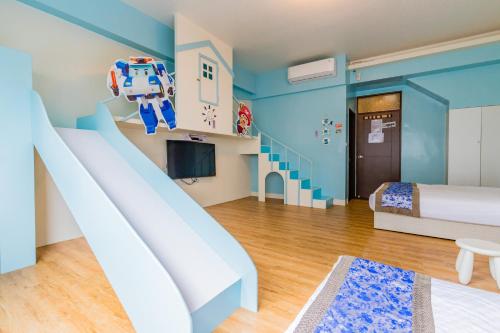 The Hide Bed and breakfastにあるテレビまたはエンターテインメントセンター