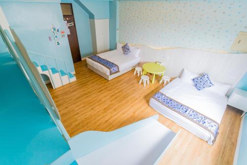 The Hide Bed and breakfastにあるベッド