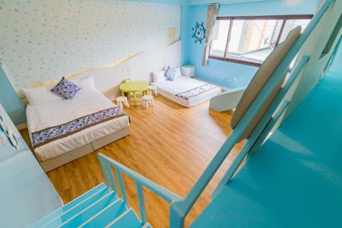 The Hide Bed and breakfastにあるベッド