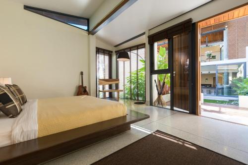 Katil atau katil-katil dalam bilik di L2 Residence
