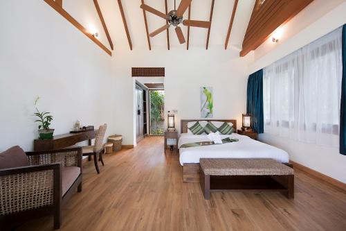 Ein Bett oder Betten in einem Zimmer der Unterkunft Baan Chao Lay