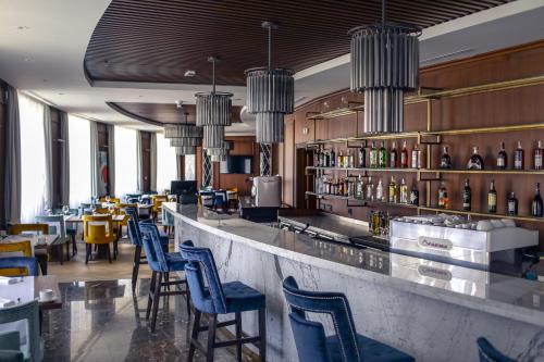 Lounge nebo bar v ubytování Hotel Centar No.1