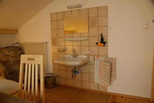 Ванная комната в Haus Venetblick