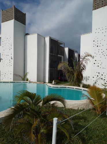 Bazén v ubytování Aqua Resort nebo v jeho okolí
