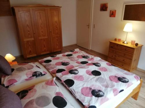 Katil atau katil-katil dalam bilik di Ferienwohnung Kasper