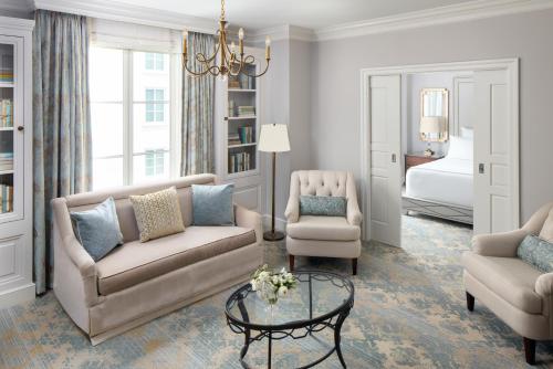 Un lugar para sentarse en Hotel Bennett Charleston