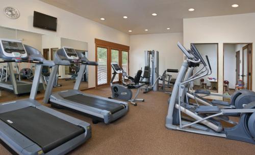 
The fitness center and/or fitness facilities at Club Wyndham Taos
