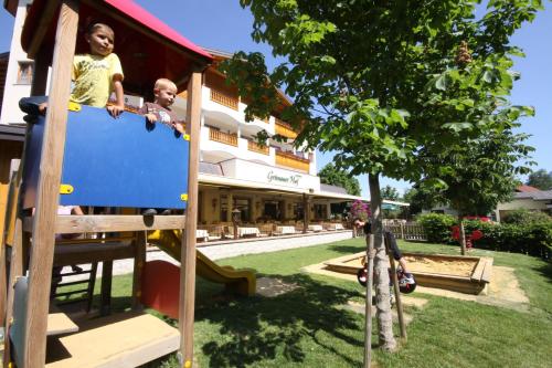 Uma varanda ou terraço em Hotel Grünauerhof