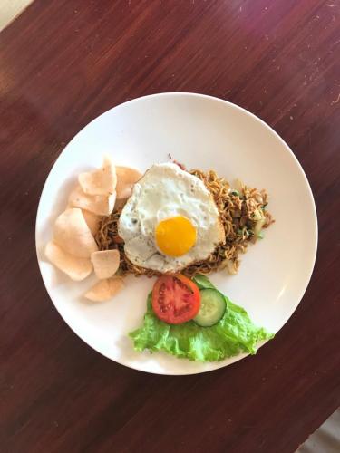 Jídlo v prázdninového areálu nebo okolí