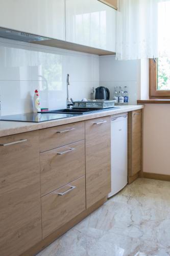 Dapur atau dapur kecil di Willa Boconek - Zator Przeciszów