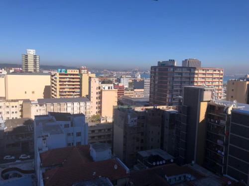 a view of a city with tall buildings at Coastlands Durban Self Catering Holiday Apartments in Durban