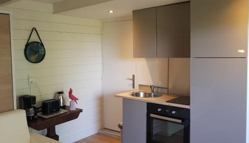 Dapur atau dapur kecil di Le Clos des Bories