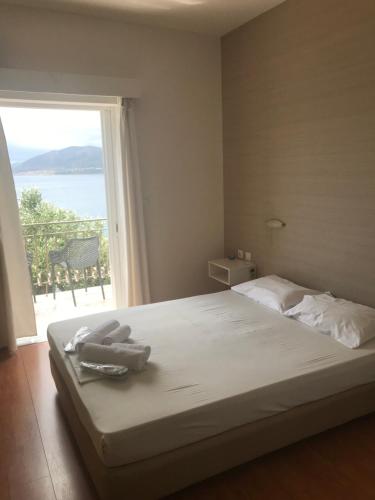 Ένα ή περισσότερα κρεβάτια σε δωμάτιο στο Annema Hotel and Restaurant