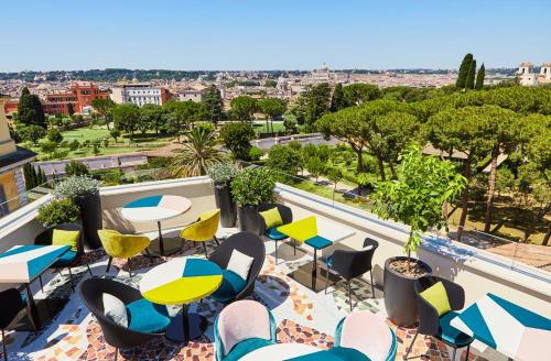 Un balcón o terraza en Sofitel Roma Villa Borghese