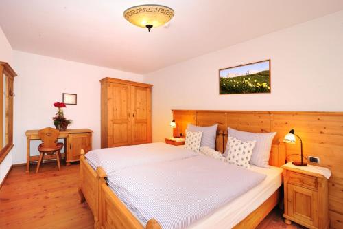 Postel nebo postele na pokoji v ubytování Appartement Wolfenhof