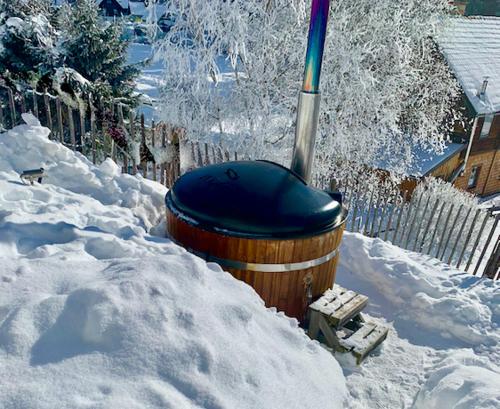 AlpenChalet Mitterberg v zimě