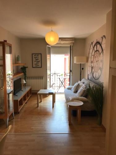 Posezení v ubytování Apartamentos Logroño centro, TIC TAC, wifi