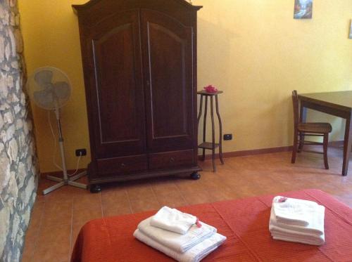 A bed or beds in a room at Vento Del Sud