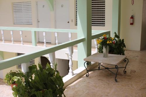 Balkón nebo terasa v ubytování Hotel Magic Tropical