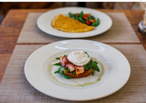 Mad på bed and breakfast-stedet eller i nærheden
