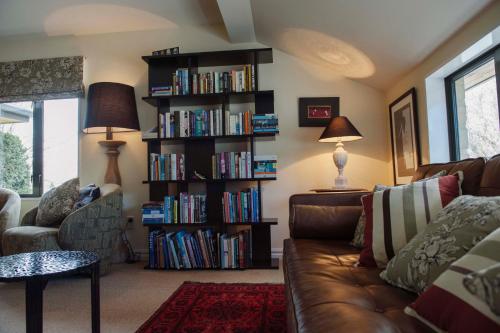 Biblioteca en el bed & breakfast