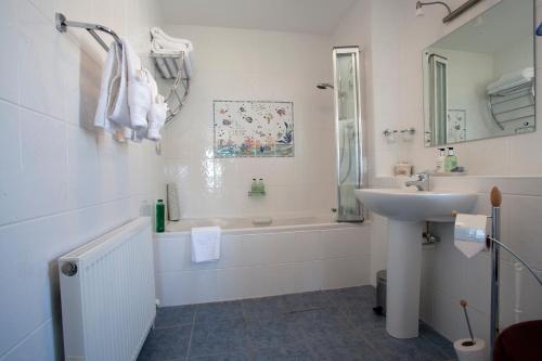 Ванная комната в Sunny Brae Bed & Breakfast