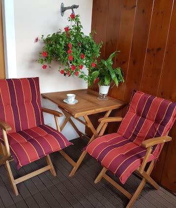Χώρος καθιστικού στο Apartment Bavaria