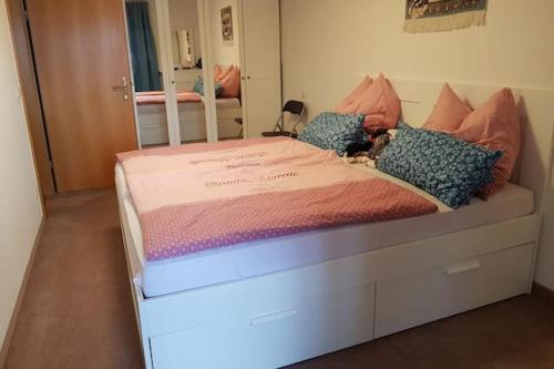 Ένα ή περισσότερα κρεβάτια σε δωμάτιο στο Apartment Bavaria