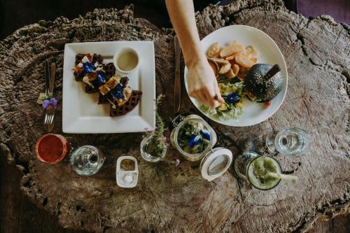 Mad i ferieparken eller i nærheden