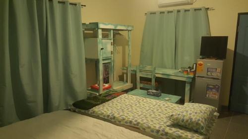 Cama ou camas em um quarto em African Vibrations Beach Resort