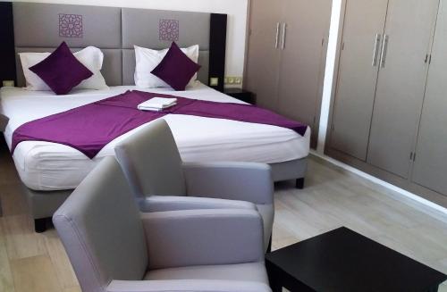 Cama o camas de una habitación en Motel Safari Budget