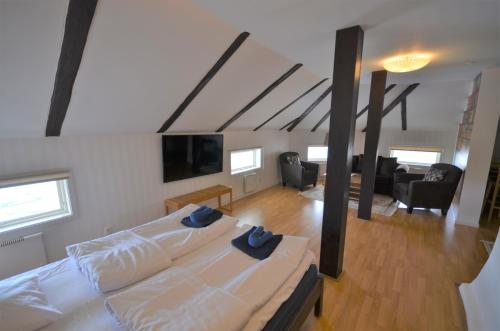 Katil atau katil-katil dalam bilik di Hotell Royal