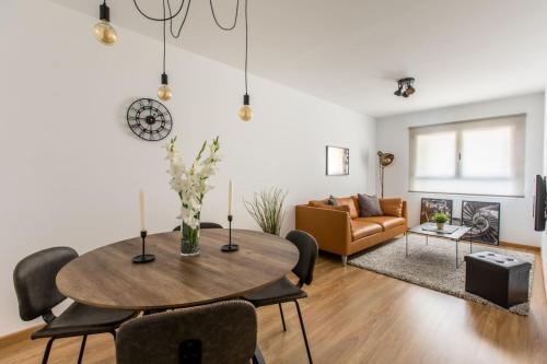 Posezení v ubytování Apartamento La Nuit con Parking gratis en centro histórico