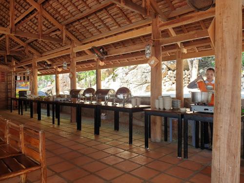 Un restaurant sau alt loc unde se poate mânca la Wild Beach Boutique Resort