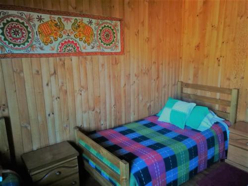 Krevet ili kreveti u jedinici u objektu Hostal Casona del Cerro