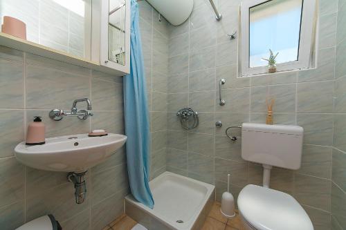 Koupelna v ubytování Apartments & Rooms Beus