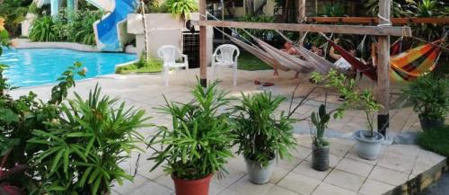 Cabañas Ecologicas Cayapasの敷地内または近くにあるプール