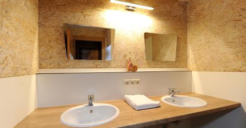 Bathroom sa Ferienhaus Wella