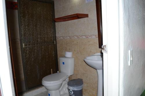 Finca Hotel Villa Soledad tesisinde bir banyo