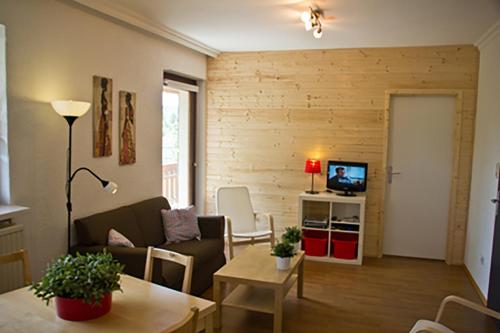 Kuchyň nebo kuchyňský kout v ubytování Haus Taekema Appartments