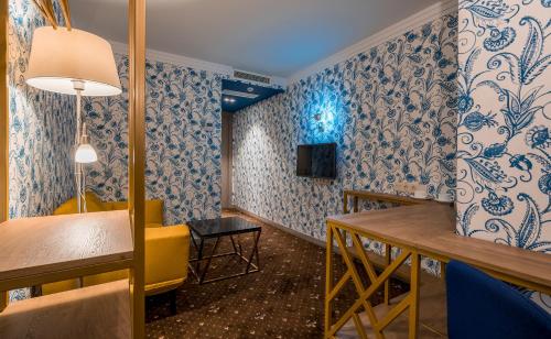 Posezení v ubytování Gladius Inn Boutique Hotel by DNT Group