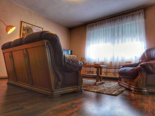 Χώρος καθιστικού στο Apartman Dabrović