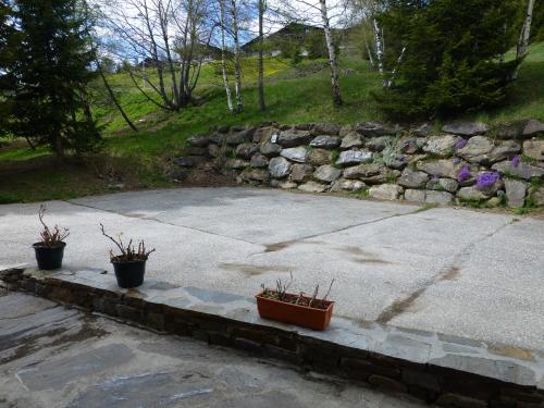 Κήπος έξω από το Les Saisies côté Bisanne appartement dans chalet LE Népal
