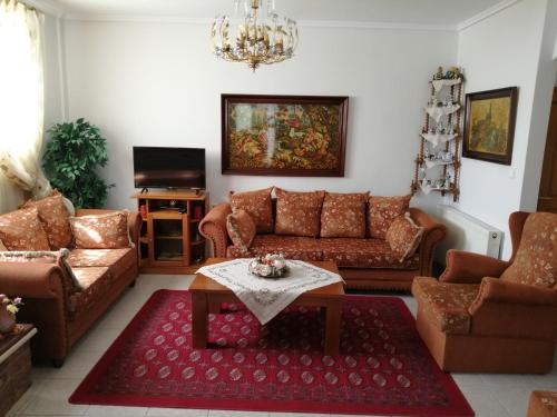 Gallery image of Swan's garden olympus luxury apartment in Litochoro